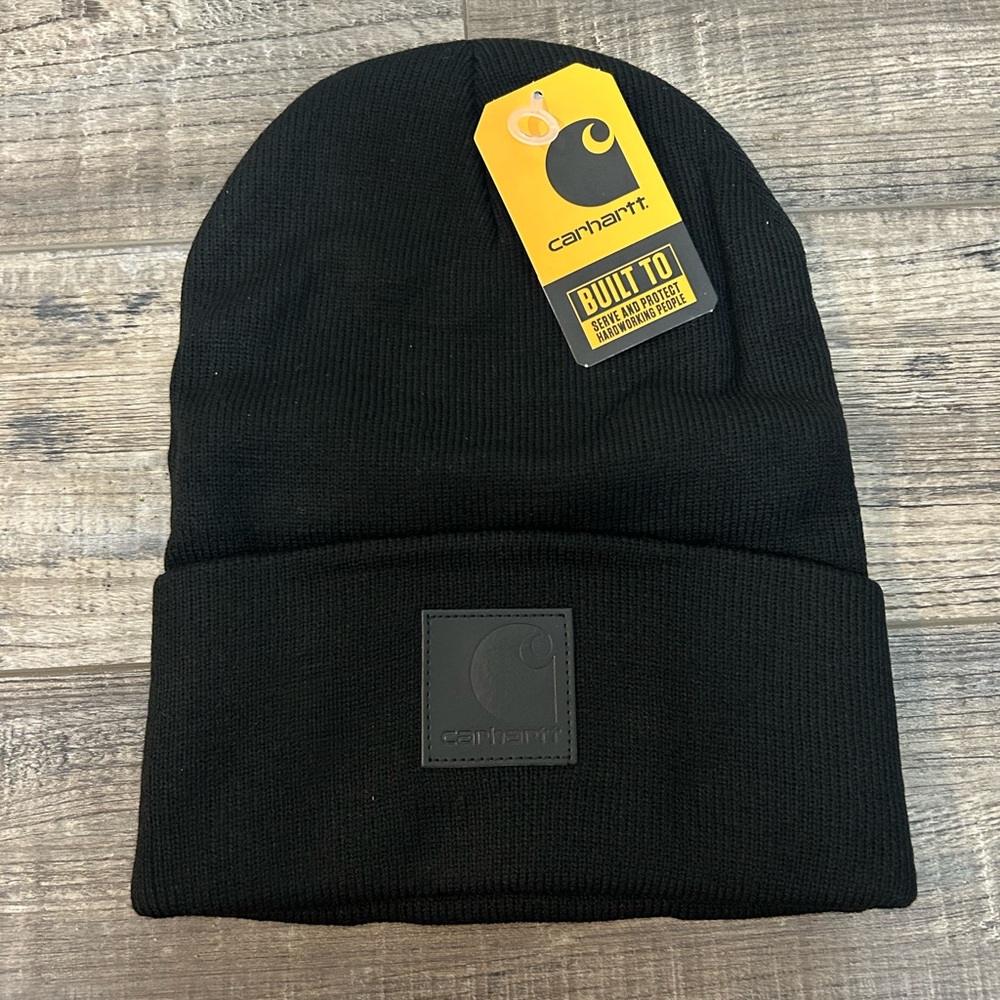 Blacked out Carhartt beanie